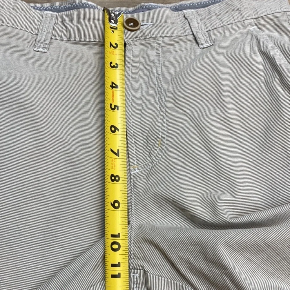 Men's Chino Shorts Bundle Navy Grey Striped Old Navy Ultimate Slim Size 32‎